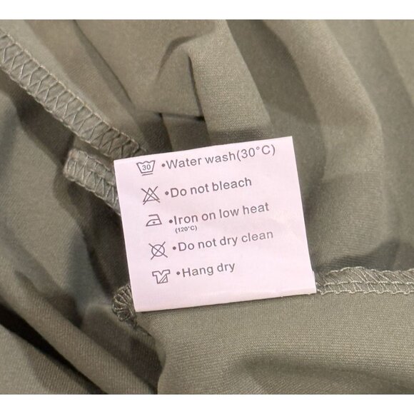 NWT ReoRia Sage Green Sleeveless Bodysuit w/ Shoulder Pads Plus Womens Size 2XL - Picture 7 of 11